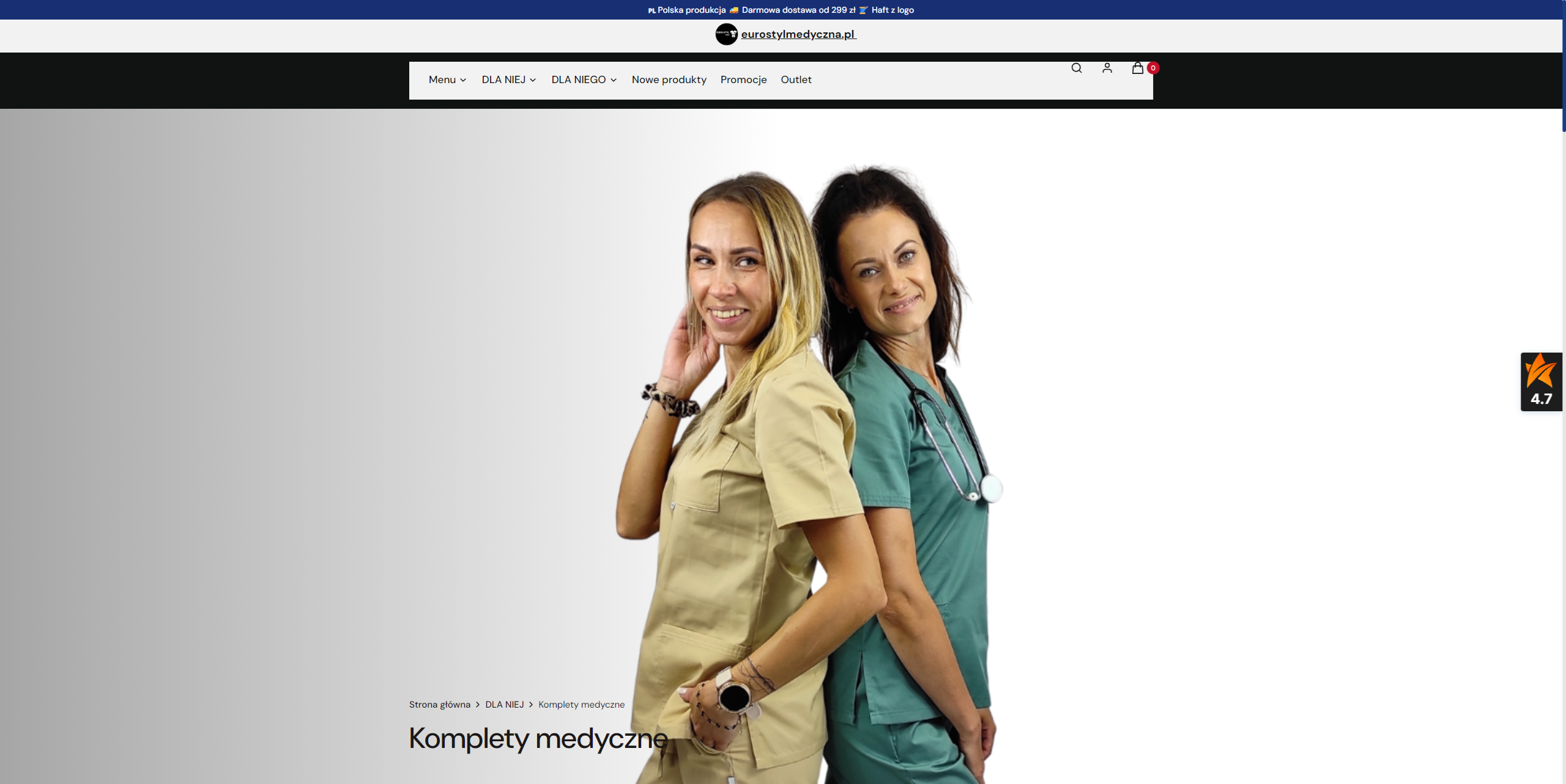 Komplety medyczne damskie plus size - jak wybrać fason zapewniający swobodę i estetyczny wygląd?