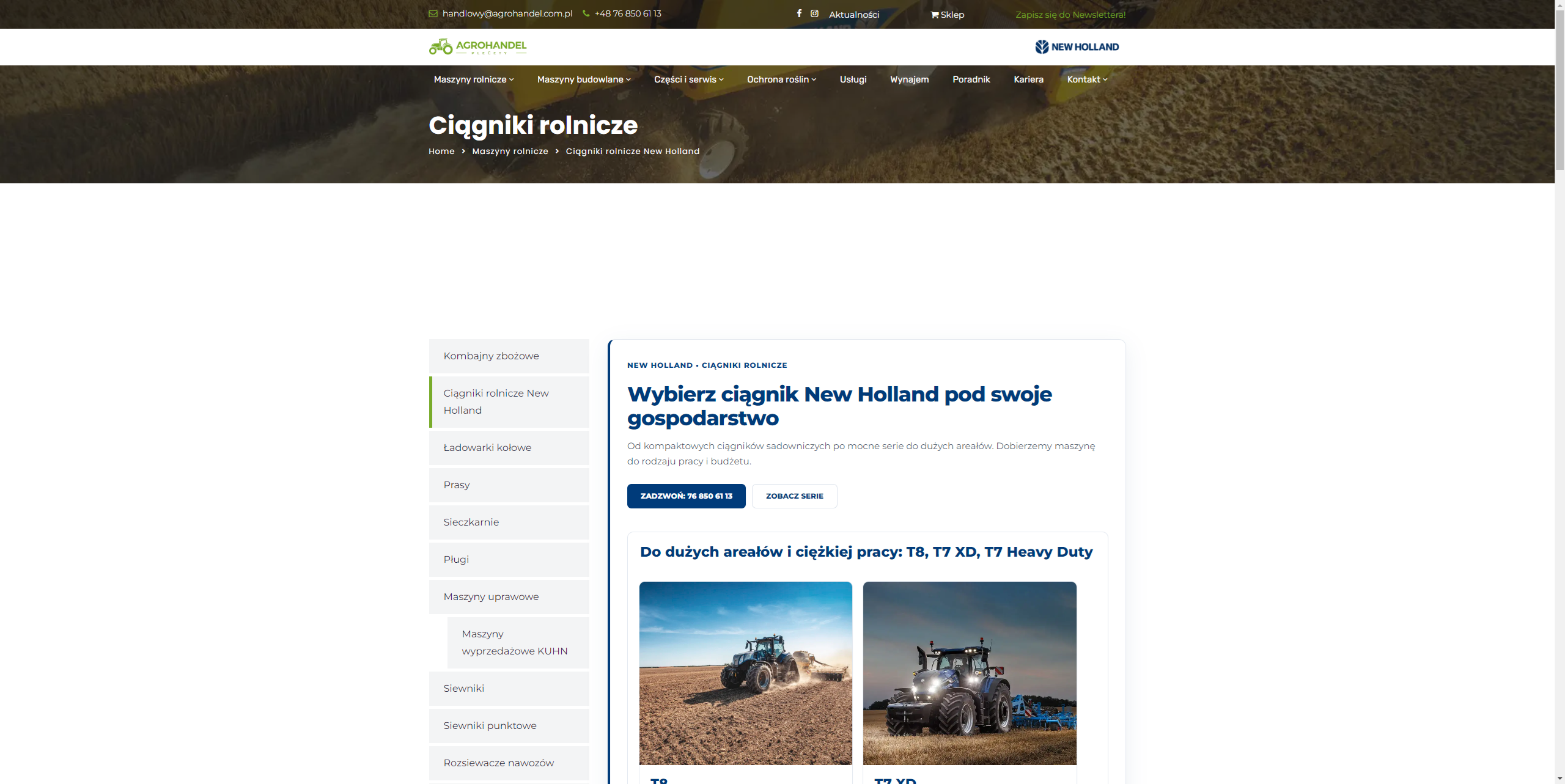 Ciągnik do ładowacza czołowego - dlaczego modele New Holland dobrze sprawdzają się w pracy przy zwierzętach i gospodarstwie?