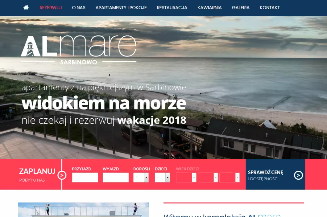 Zrzut ekranu strony