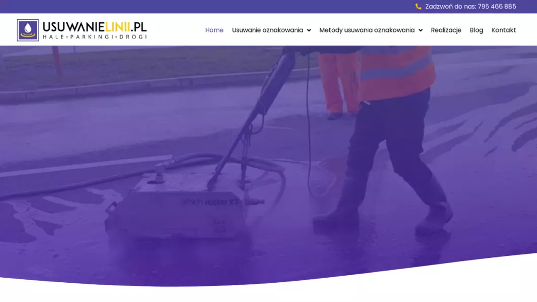 Zrzut ekranu strony